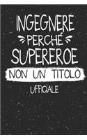 Ingegnere Perché Supereroe Non Un Titolo Ufficiale
