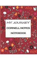 My Journey Cornell Notes Notebook