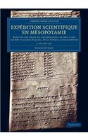 Expédition scientifique en Mésopotamie