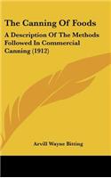 The Canning of Foods