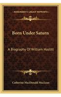 Born Under Saturn