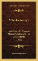 Miles Genealogy