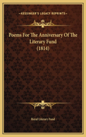 Poems For The Anniversary Of The Literary Fund (1814)
