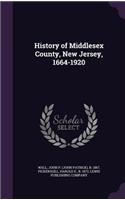 History of Middlesex County, New Jersey, 1664-1920