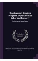 Employment Services Program, Department of Labor and Industry