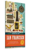 City Scratch-Off Map: San Francisco