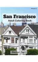 San Francisco: Adult Coloring Book, Volume 2