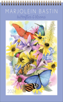 Marjolein Bastin 2024 Wall Calendar: Butterflies & Blooms