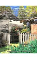 Big Kids Coloring Book: Restored District of the Williamsburg VA Geographic Area: Gray Scale Photographs to Color - Windows, Doors, and Gates - Volume 3 of 4