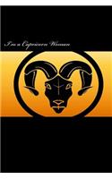 I'm a Capricorn Woman