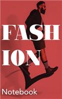 Notebook: Fashion Sketchbook, Notes, Ruled Paper, Matte Cover (Modern Design Series)