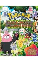 Pokemon Alola Region Sticker Book