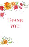 Thank you! 2019/2020 Floral Interior Planner 6x9 Daily, Weekly, Monthly, Yearly Calendar