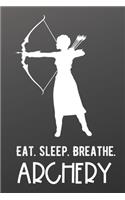 Eat Sleep Breathe Archery: Sports Athlete Hobby 2020 Planner and Calendar for Friends Family Coworkers. Great for Sport Fans and Players.