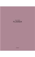 Undated Pale Rose Planner: Soft, Delicate & Seductive 12 Month - 1 Year No Date Daily Weekly Monthly Business Journal- Calendar Organizer with To-Do List, Goals Planning, Sche