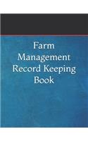 Farm Management Record Keeping Book