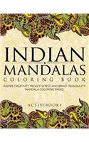 Indian Mandalas Coloring Book