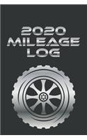 2020 Mileage Log: Vehicle Maintenance, Fuel Costs And Mileage Record Book(1 Gasoline Expense Tracker Notebooks)