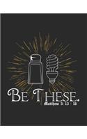 Kalender / Tagesplaner 2020 Be These. Matthew 5