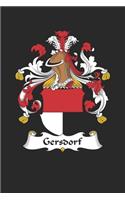 Gersdorf: Gersdorf Coat of Arms and Family Crest Notebook Journal (6 x 9 - 100 pages)