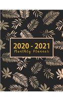 2020-2021 Monthly Planner: large see it bigger 2-year monthly planner - Monthly Schedule Organizer - Agenda Planner For The Next Two Years, 24 Months Calendar, Appointment Not