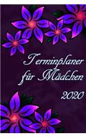 Terminplaner für Mädchen 2020