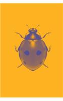 Notebook: Entomologist Journal Dotted A5 - Insect Lady Bug Birthday Gift - Planner Book 120 Pages