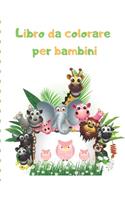 Libro da colorare per bambini