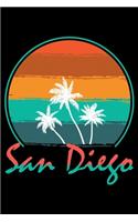 San Diego: A Journal, Notepad, or Diary to write down your thoughts. - 120 Page - 6x9 - College Ruled Journal - Writing Book, Personal Writing Space, Doodle, N