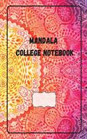 Mandala College Notebook