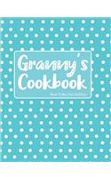 Granny's Cookbook Blue Polka Dot Edition