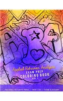 Applied Behavior Analysis Exam Prep Coloring Book