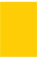Sunflower Yellow 101 - Lined Notebook: Medium Ruled, Soft Cover, 6 x 9 Journal, 101 Pages