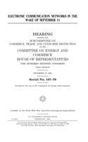 Electronic communication networks in the wake of September 11