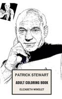 Patrick Stewart Adult Coloring Book: Godfather of Star Trek and Professor X, Golden Globe and Emmy Awards Winner Inspired Adult Coloring Book