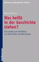 Was Heisst in Der Geschichte Stehen?