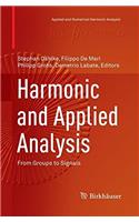 Harmonic and Applied Analysis