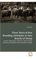 Three Twice-A-Year Breeding Schedules in four Breeds of Sheep