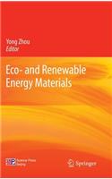 Eco- And Renewable Energy Materials