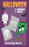 Halloween Coloring Book