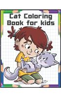 Cat Coloring Book For Kids