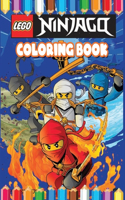 Lego Ninjago Coloring Book: Ninjago coloring pages for kids, Awesome Illustrations for Kids
