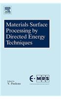 Materials Surface Processing by Directed Energy Techniques