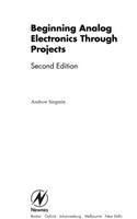 Beginning Analog Electronics through Projects