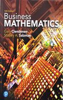 Business Mathematics + Mylab Math with Pearson Etext