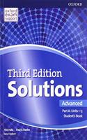 Solutions: Advanced: Student's Book A Units 1-3