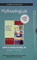 NEW MyLab Reading with Pearon eText -- Standalone Access Card -- for Guide to College Reading