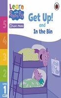 Learn with Peppa Phonics Level 1 Book 4 – Get Up! and In the Bin (Phonics Reader): (Learn with Peppa)