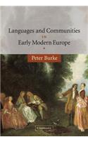 Languages and Communities in Early Modern Europe