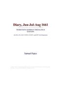 Diary, Jun-Jul-Aug 1661 (Webster's German Thesaurus Edition)